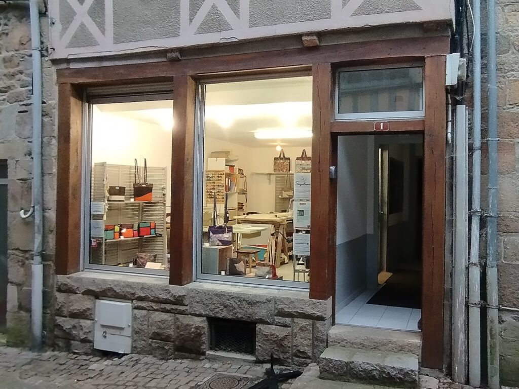 sigalane atelier/boutique à Tréguier (22220) en Bretagne, côtes d'amor