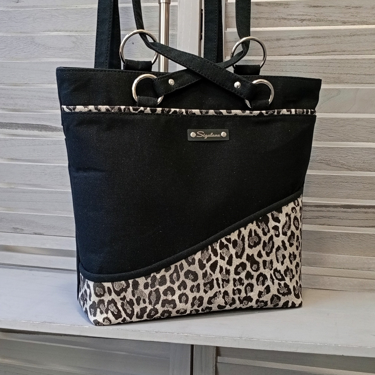 sigalane-sac-Zena-3-en-1-leopard-et-uni-noir
